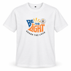 Kaus KTM Be The Light - depan Kaus KTM Be The Light warna putih, tampak depan
